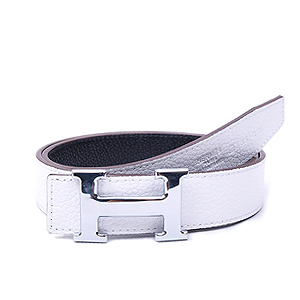 HERMES-H002-BELT 양면벨트 화이트&블랙