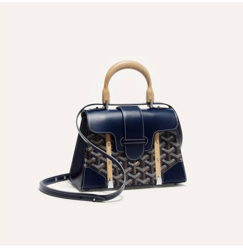 [스페셜오더]GOYARD-020192 고야드 스트럭쳐 사이공 백 미니 네이비