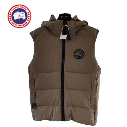 CANADA GOOSE-111410 캐나다구스 브라운 나일론 패딩 조끼 남성용