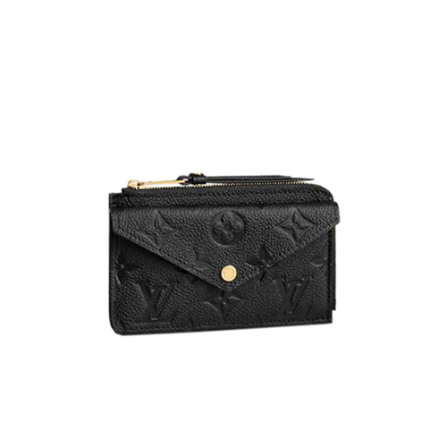 [스페셜오더]LOUIS VUITTON-M69421 루이비통 느와르 모노그램 앙프렝뜨 카드 홀더 렉토 베르소