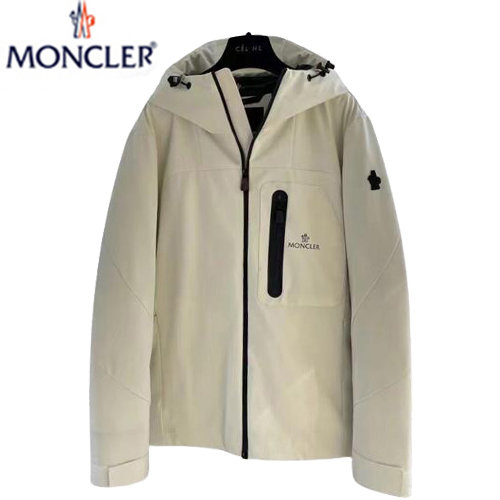 MONCLER-111610 몽클레어 화이트 나일론 파카 남성용