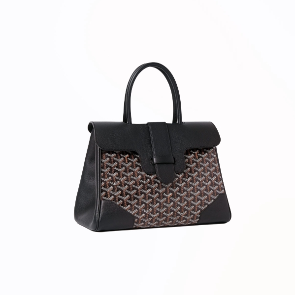 [스페셜오더]GOYARD-고야드 블랙 사이공 카바스 토트백 34cm