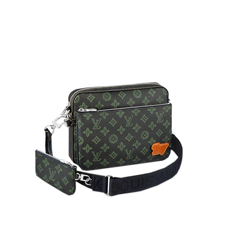 [스페셜오더]LOUIS VUITTON-M46340 루이비통 다크 그린 모노그램 트리오 메신저