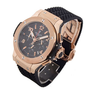 HUBLOT-08175 휴블럿 빅뱅 로즈골드 블랙판