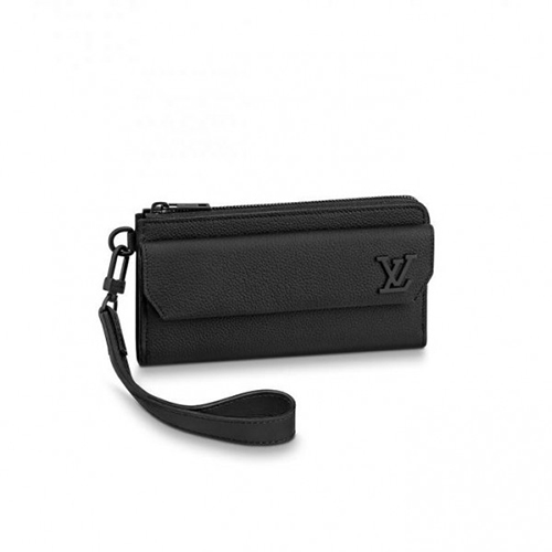 [스페셜오더]LOUIS VUITTON-M69831 루이비통 블랙 LV 에어로그램 뉴 롱 월릿 클러치