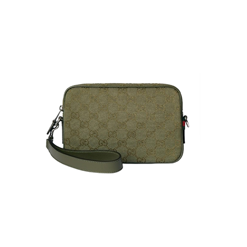 [스페셜오더]GUCCI-834802 3242 구찌 그린 GG 캔버스 스몰 크로스백