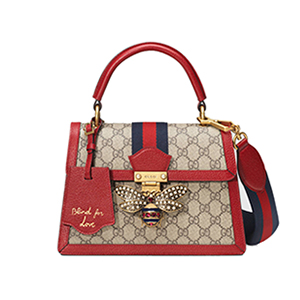 [스페셜오더]GUCCI-476541 8540 구찌 GG 수프림 캔버스 Queen Margaret 탑 핸들 백 