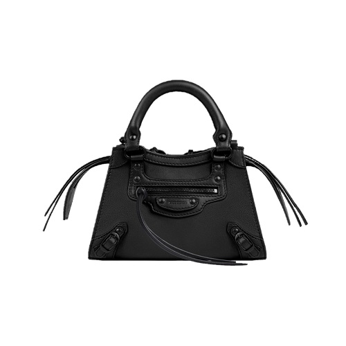 [스페셜오더]BALENCIAGA-63852411 발렌시아가 블랙 NEO CLASSIC 스몰 탑 핸들 시티백