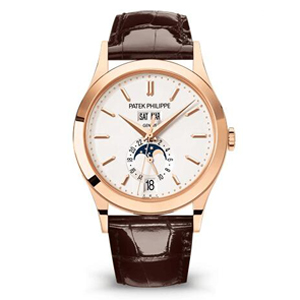 [스페셜오더]PATEK PHILIPPE-5205R 파텍 필립 컴플리케이션 애뉴얼 캘린더 문페이스 로즈 골드 시계 40mm