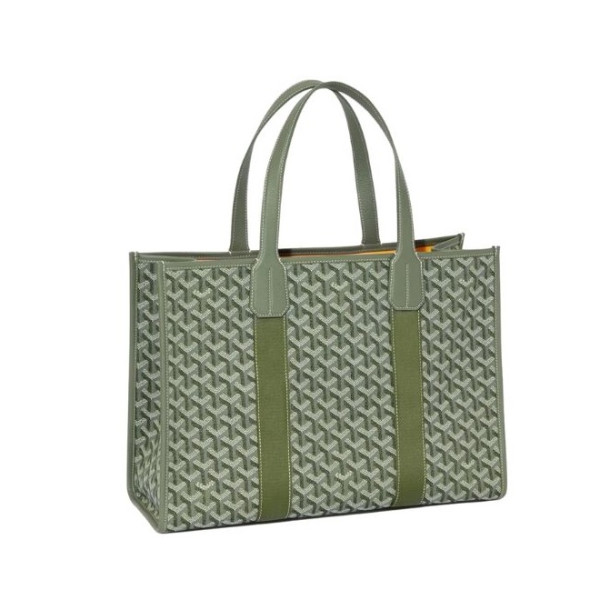 [스페셜오더]GOYARD-고야드 카키 빌렛 자카드 MM 토트백 45cm