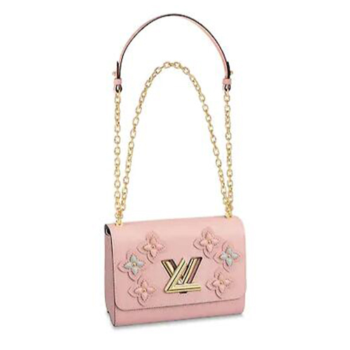 [스페셜오더]LOUIS VUITTON-M53851 루이비통 로즈 발레린 에삐 레더 플라워 틴셀 트위스트 MM