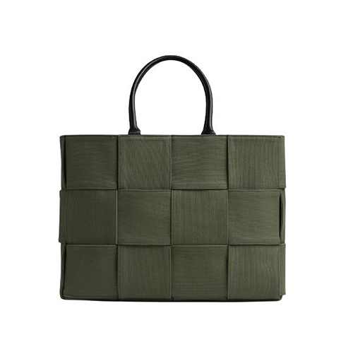 [스페셜오더]BOTTEGA VENETA-718401 보테가 베네타 크로커다일 / 블랙 아르코 라지 토트 백