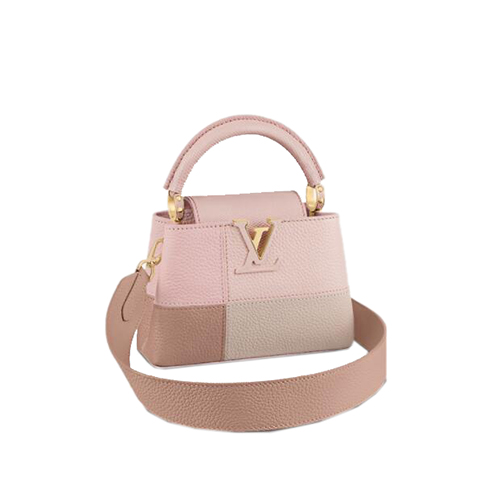 [스페셜오더]LOUIS VUITTON-M59268 루이비통 로즈 토뤼옹 가죽 카퓌신 미니