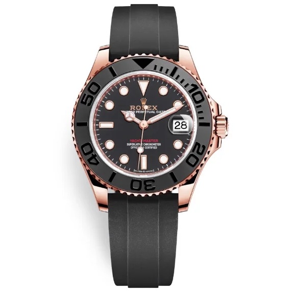 [스페셜오더][CLEAN]롤렉스 레플리카 Yacht-Master 18K 에버로즈 골드 904L 1:1 Best Edition 37mm