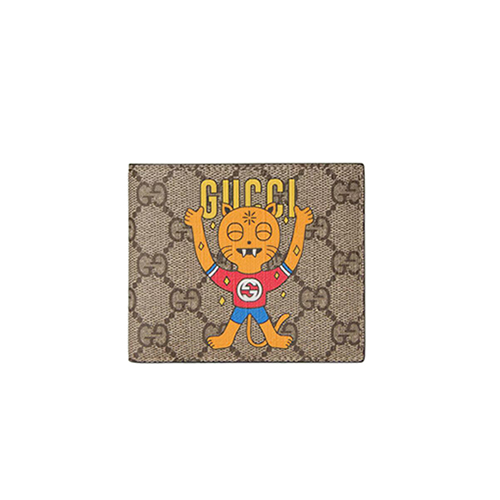 [스페셜오더]GUCCI-451268 8679 구찌 GG 수프림 캣 프린트 지갑