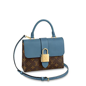 [스페셜오더]LOUIS VUITTON-M44321 루이비통 블루 송아지 가죽 모노그램 록키 BB