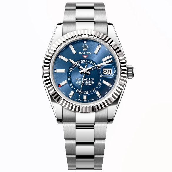 [스페셜오더][ZF Factory]ROLEX-336934 롤렉스 SKY-DWELLER 브라이트 블루 오이스터 브레슬릿 904L 42mm