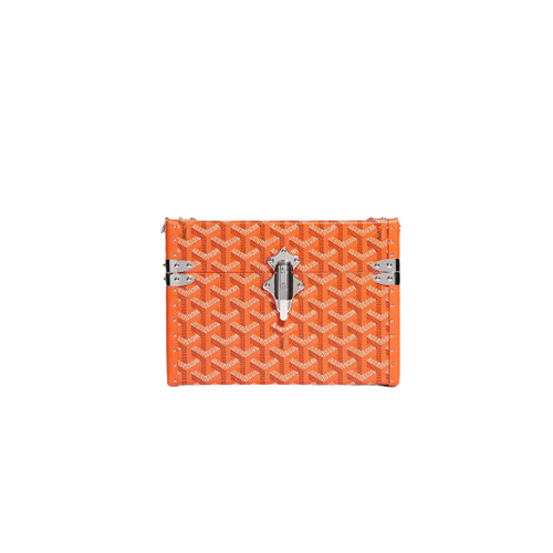 [스페셜오더]GOYARD-고야드 오렌지 Cassette Trunk 카세트 트렁크 숄더백 21CM