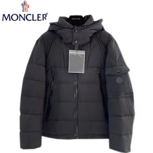 MONCLER-12138 몽클레어 블랙 나일론 패딩 남성용