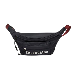 [스페셜오더]BALENCIAGA-528862 발렌시아가 나일론 페브릭 네이비 휠 벨트백