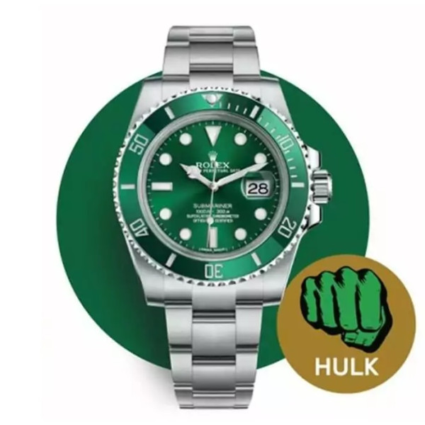 [스페셜오더][VS]Rolex Submariner Date 헐크 904L 1:1 Best Edition 41mm - 116610LV-0002