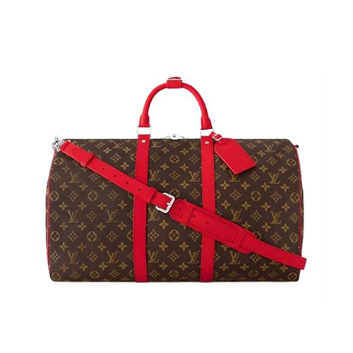 [스페셜오더]LOUIS VUITTON-M46769 루이비통 레드 모노그램 마카사르 키폴 반둘리에 50