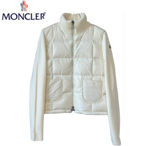 MONCLER-101913 몽클레어 화이트 나일론 퀄팅 재킷 여성용