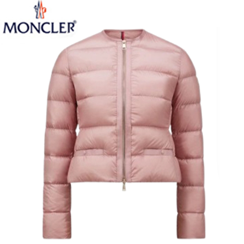 MONCLER-J20931 몽클레어 핑크 Laurine 쇼트 다운 재킷 여성용