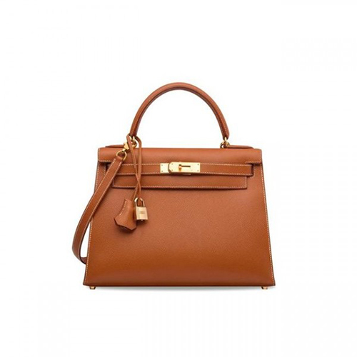 [스페셜오더]HERMES-에르메스 Gold 골드 장식 Epsom Kelly 켈리 백 25CM