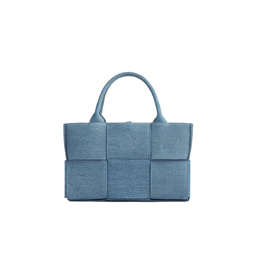 [스페셜오더]BOTTEGA VENETA-714613 보테가 베네타 데님 아르코 미니 토트 백 25CM