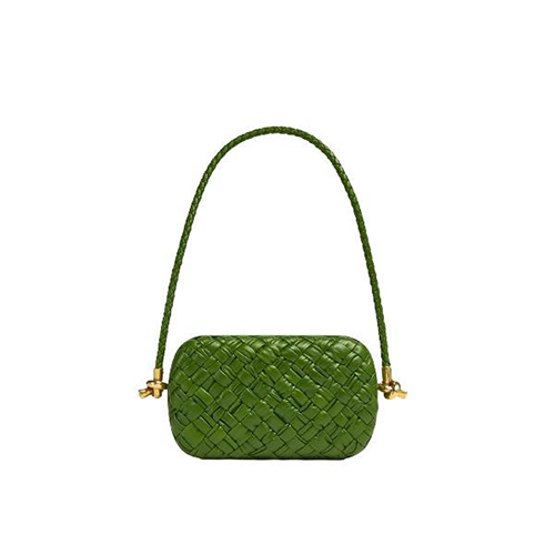 [스페셜오더]BOTTEGA VENETA-717623 보테가 베네타 아보카도 놋 미노디에르 스트랩 숄더백