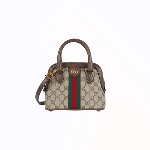 [스페셜오더]GUCCI-772216 8745 구찌 베이지/에보니 GG 오피디아 미니 탑 핸들백 20cm