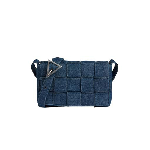 [스페셜오더]BOTTEGA VENETA-744020 보테가 베네타 인디고 크로스바디 미디엄 카세트백 23CM