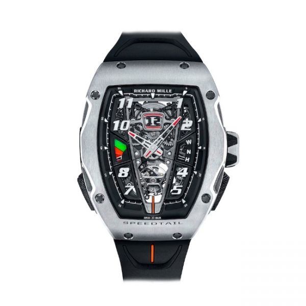 [스페셜오더][YZ]RICHARD MILLE-RM40-01 리차드 밀 오토매틱 Tourbillon 맥라렌 스피드테일 리미티드 에디션 43mm