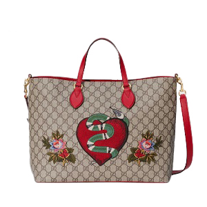 GUCCI-453705 9789 구찌soft GG 수프림 리미티드 에디션 숄더 스트랩 토트 백 