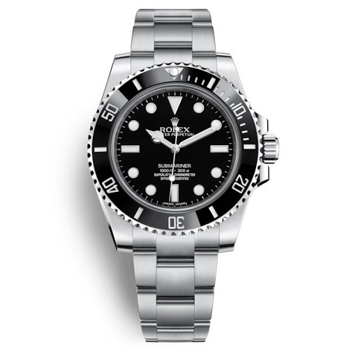 ★[AR팩토리]ROLEX-롤렉스 서브마리너 세라믹 베젤 스틸 블랙 다이얼 남성 시계 40mm