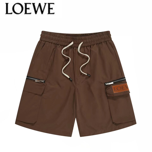 LOEWE-07191 로에베 브라운 카고 쇼츠 남성용