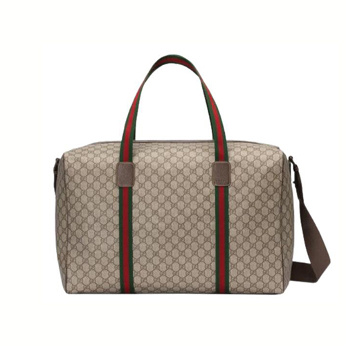 [스페셜오더]GUCCI-760152 9768 구찌 베이지 웹(Web) 라지 더플백