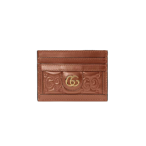 [스페셜오더]GUCCI-723790 2546 구찌 브라운 GG 마틀라세 카드 케이스