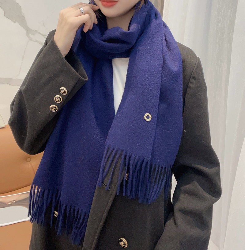 Loro Piana-110312 로로피아나 2025년 겨울 신상 95% 캐시미어 원컬러 머플러(5컬러)