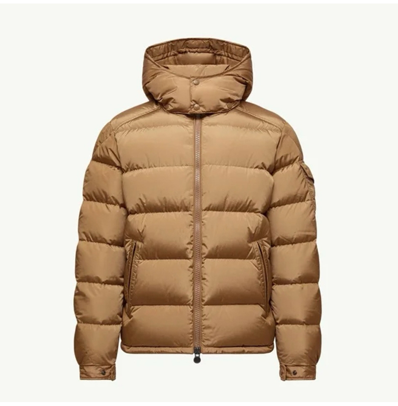 MONCLER-A53600539ZD 몽클레어 Maya 마야 매트 쇼트 다운 재킷 베이지 남성용