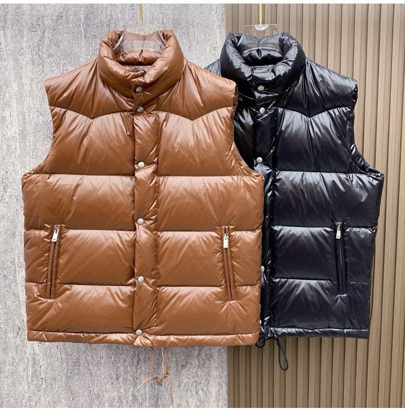 PRADA-P12045 2025년 신상 패딩 조끼 남성용 (2컬러)