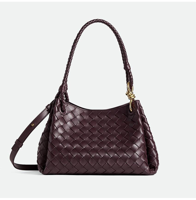 [스페셜오더]BOTTEGA VENETA-835921 보테가 베네타 와인컬러 양가죽 파라슈트