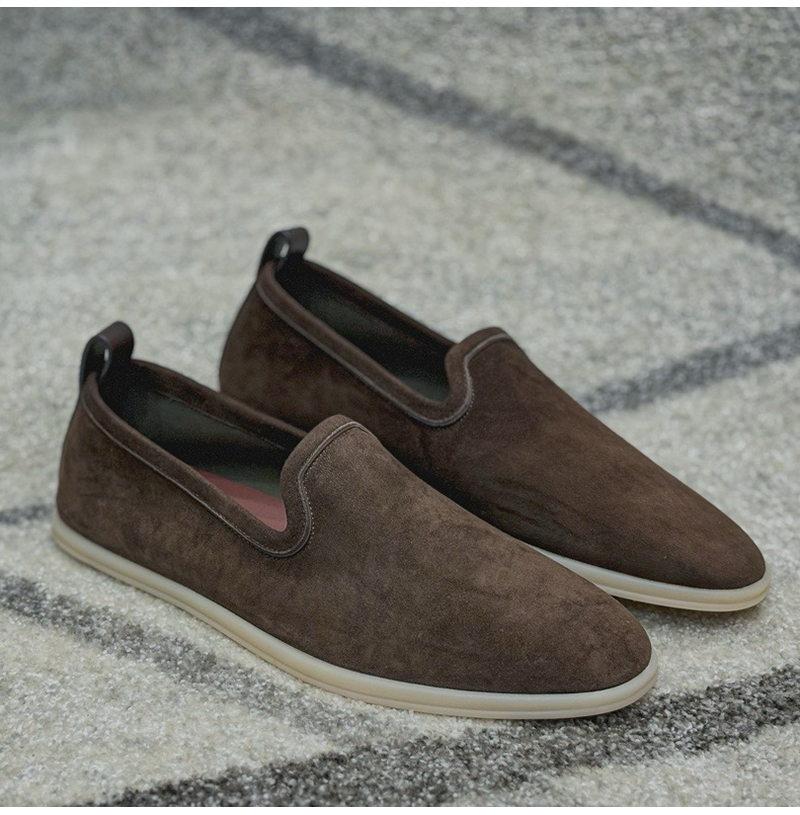 Loro Piana-052755 로로 피아나 스웨이드 Venice Walk 남성 로퍼(3컬러)