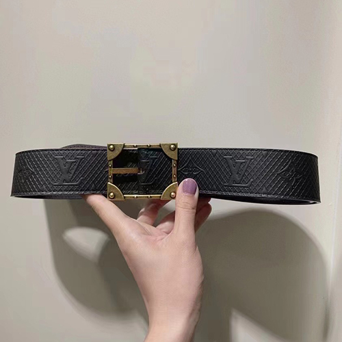 LOUIS VUITTON-M0615 루이비통 브라운 SPEAKER 벨트 40MM