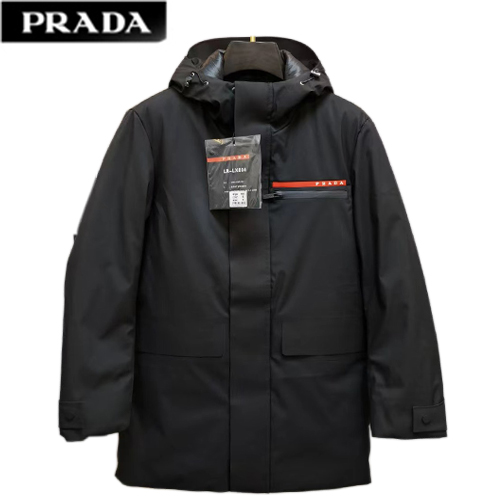 PRADA-12193 프라다 블랙 나일론 패딩 남성용