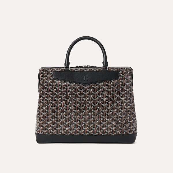 [스페셜오더]GOYARD-고야드 블랙 Cisalpin Document Case 시스알팡 서류 가방 39cm