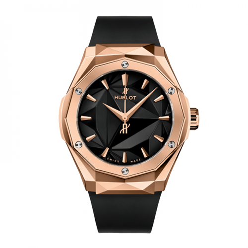 [스페셜오더]HUBLOT-위블로 클래식 퓨전 킹 골드 ORLINSKI 올린스키 블랙 다이얼 에디션 40mm