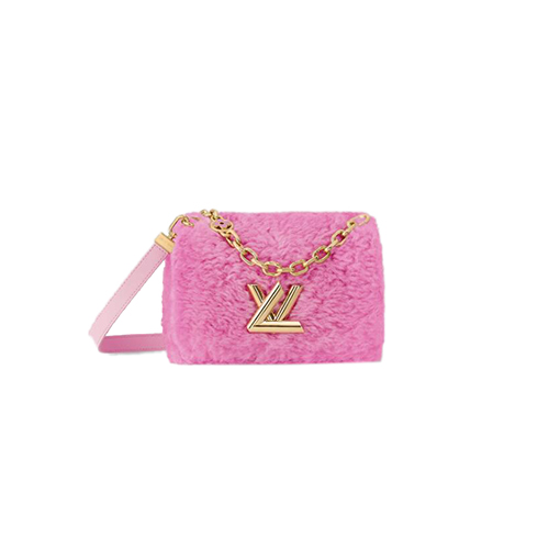 [스페셜오더]LOUIS VUITTON-M21320 루이비통 핑크 시어링 트위스트 MM