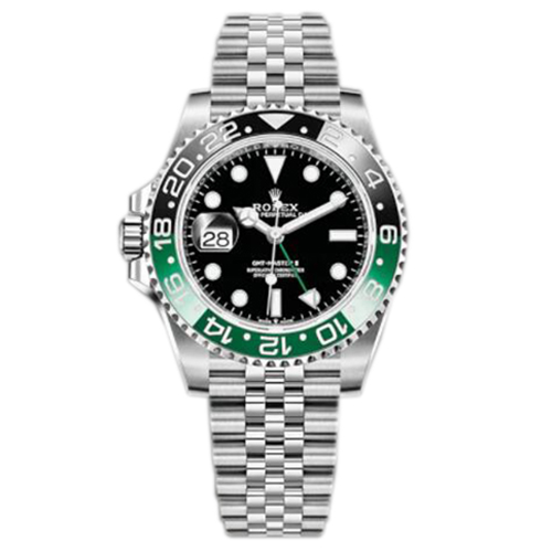 [스페셜오더]ROLEX-롤렉스 GMT-마스터 II 세라믹 베젤 스틸 쥬빌리 브레슬릿 남성시계40mm